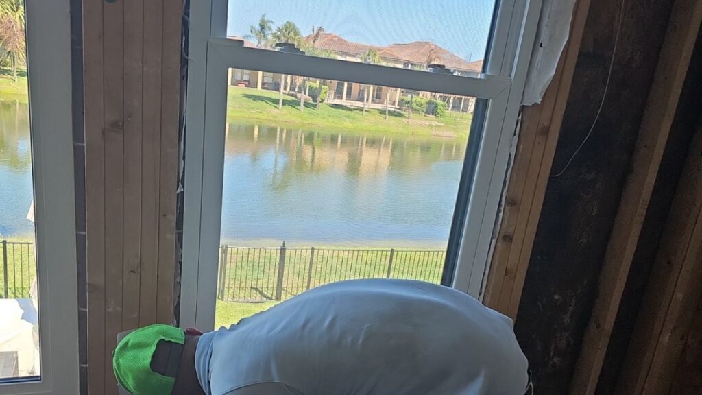 Water damage repair at a waterfront home in Satellite Beach, FL – Affordable Water and Mold Removal job photo