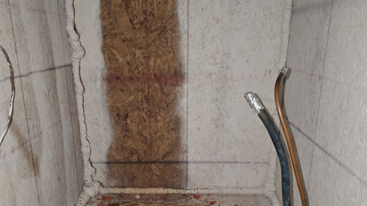 Microbial growth and wood rot from an HVAC leak in West Melbourne, FL – Affordable Water and Mold Removal job photo